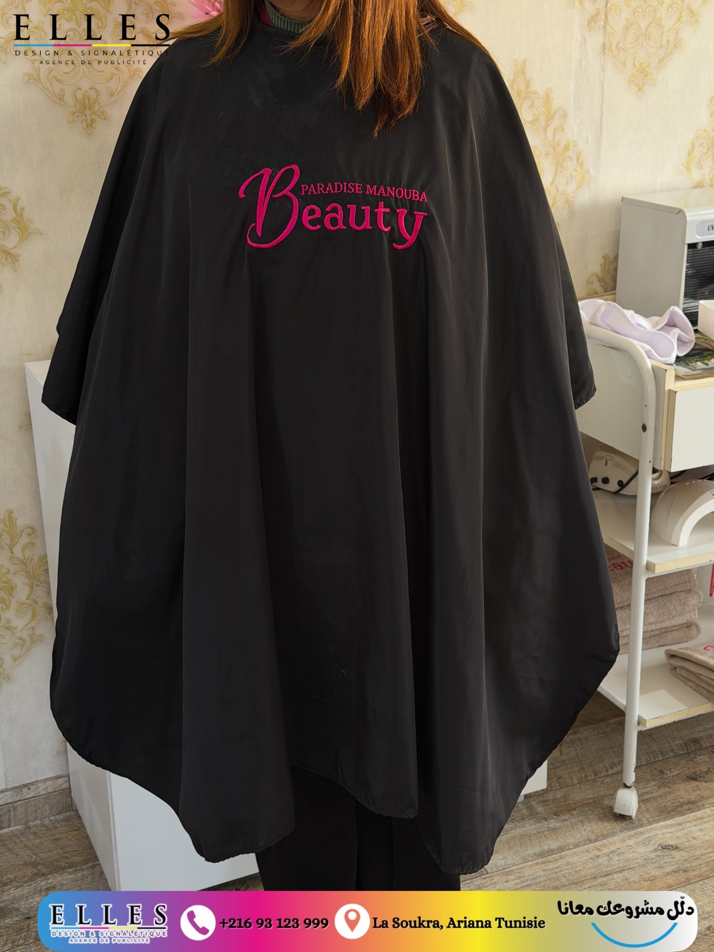 Cape Coiffure Brodée — Beauty Paradise
